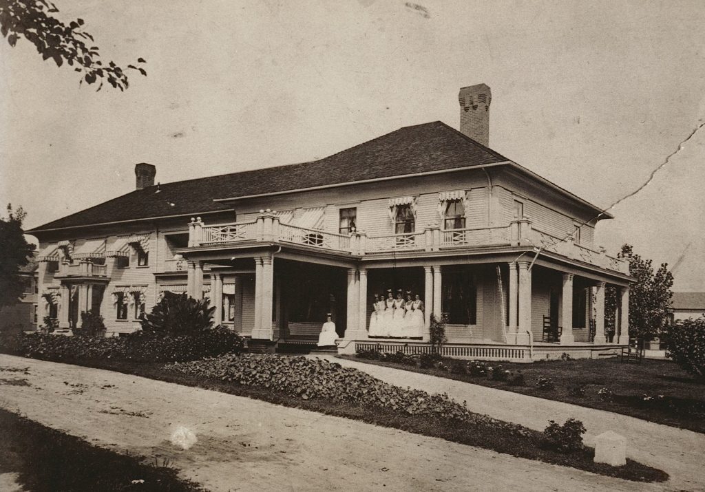 The Morrison Hospital in the early 1900s