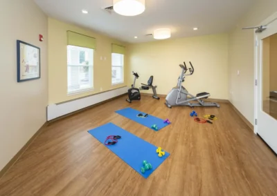 Summit by Morrison interior view of fitness room